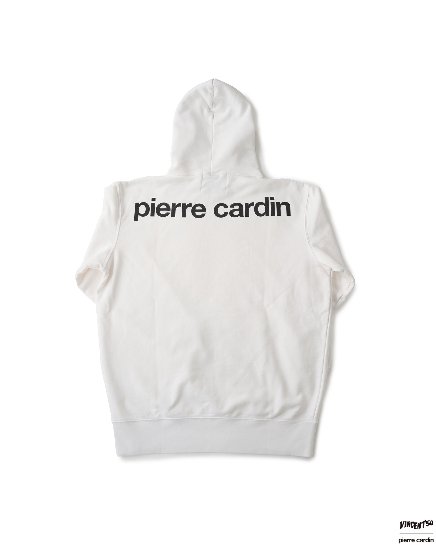 Pierre BACK LOGO HOODIE WHITE