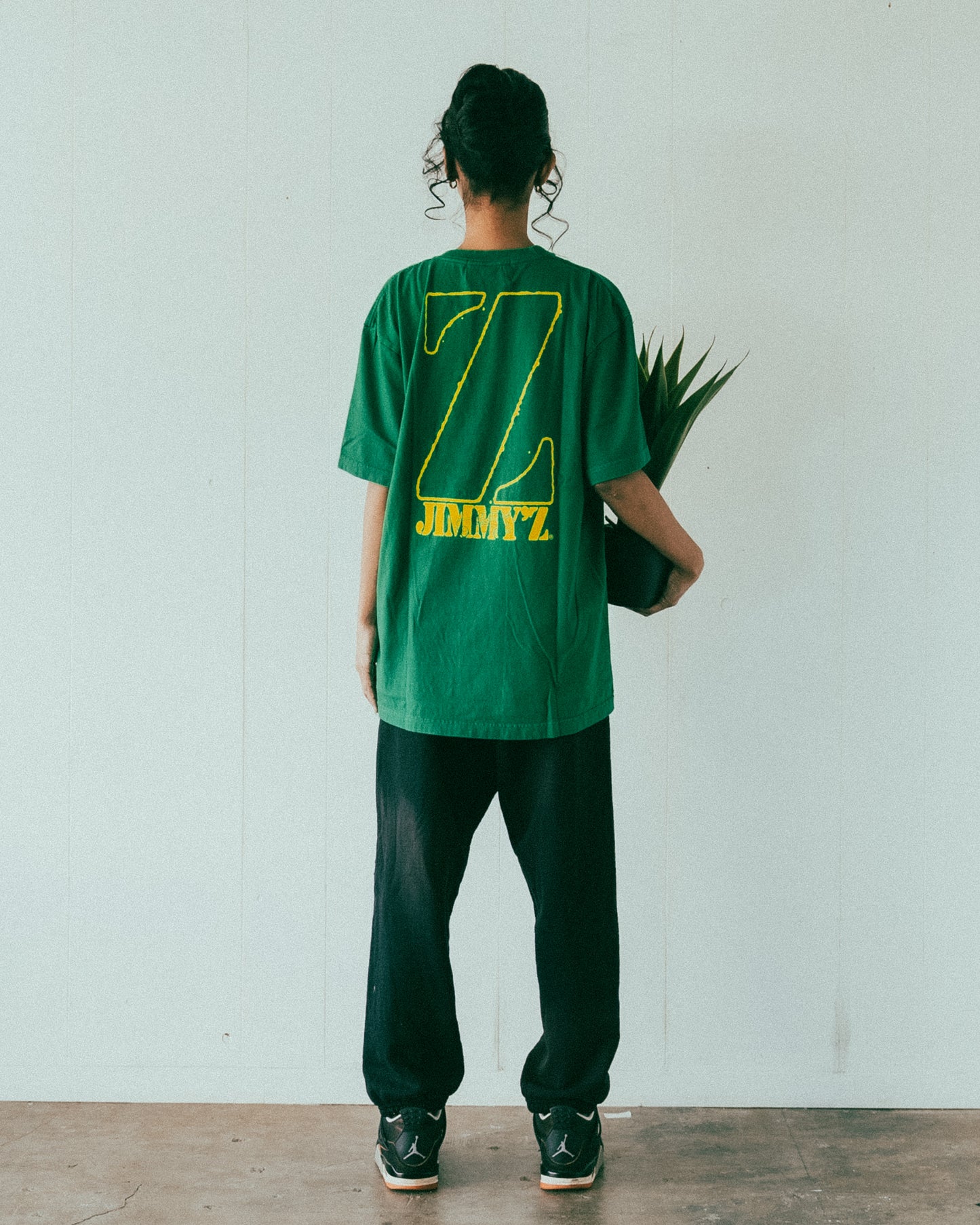 JIMMY'Z Logo TEE Green