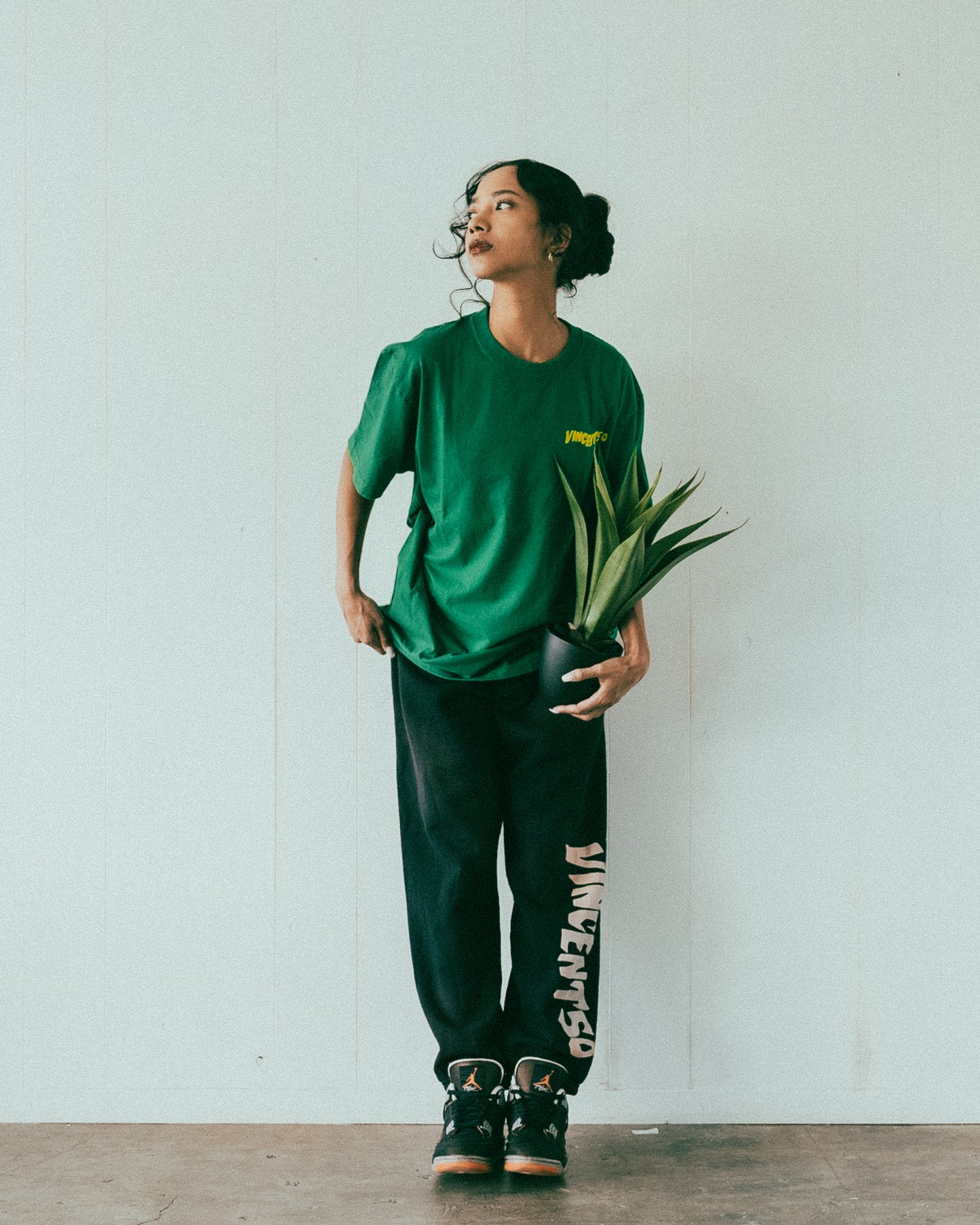 JIMMY'Z Logo TEE Green