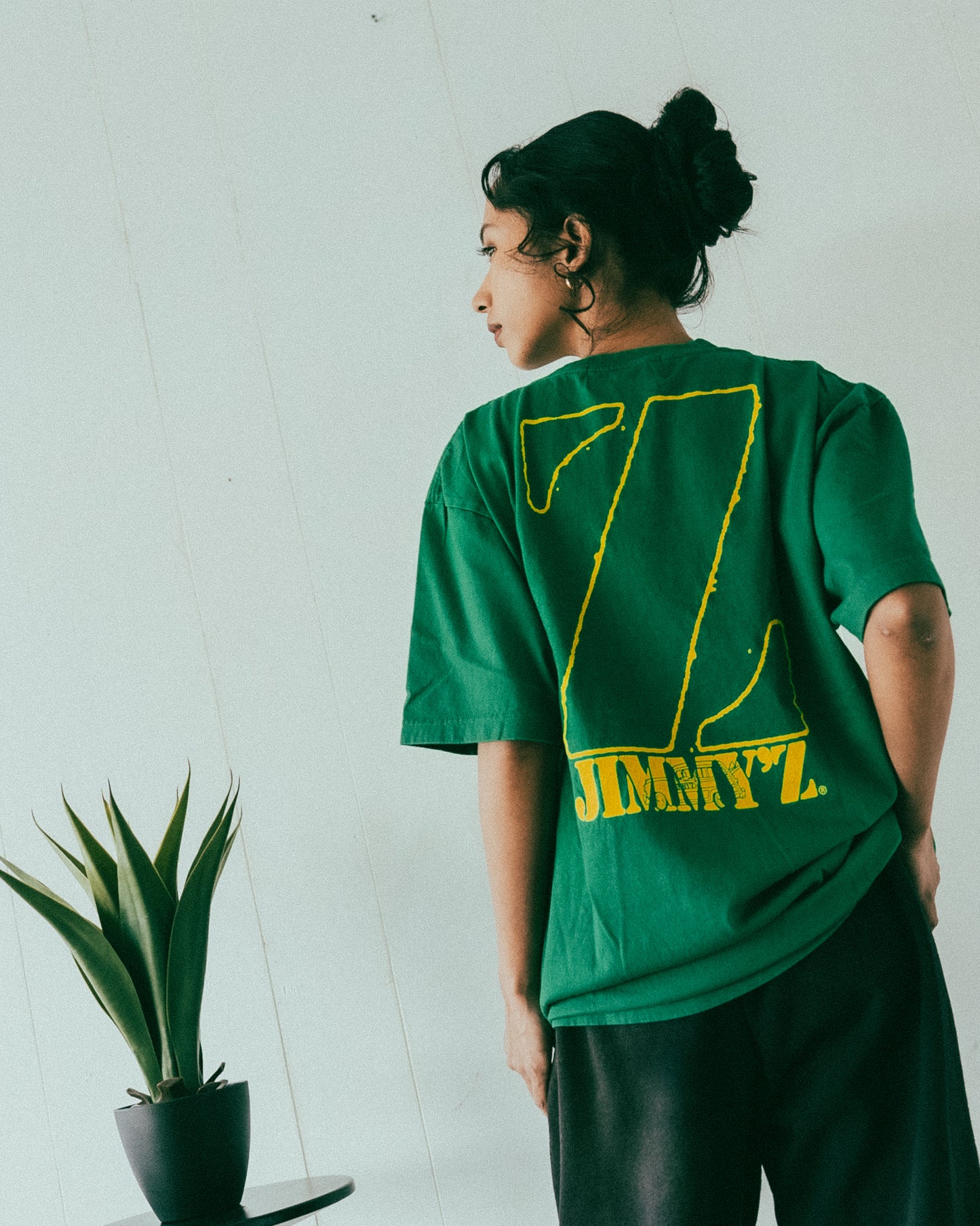 JIMMY'Z Logo TEE Green