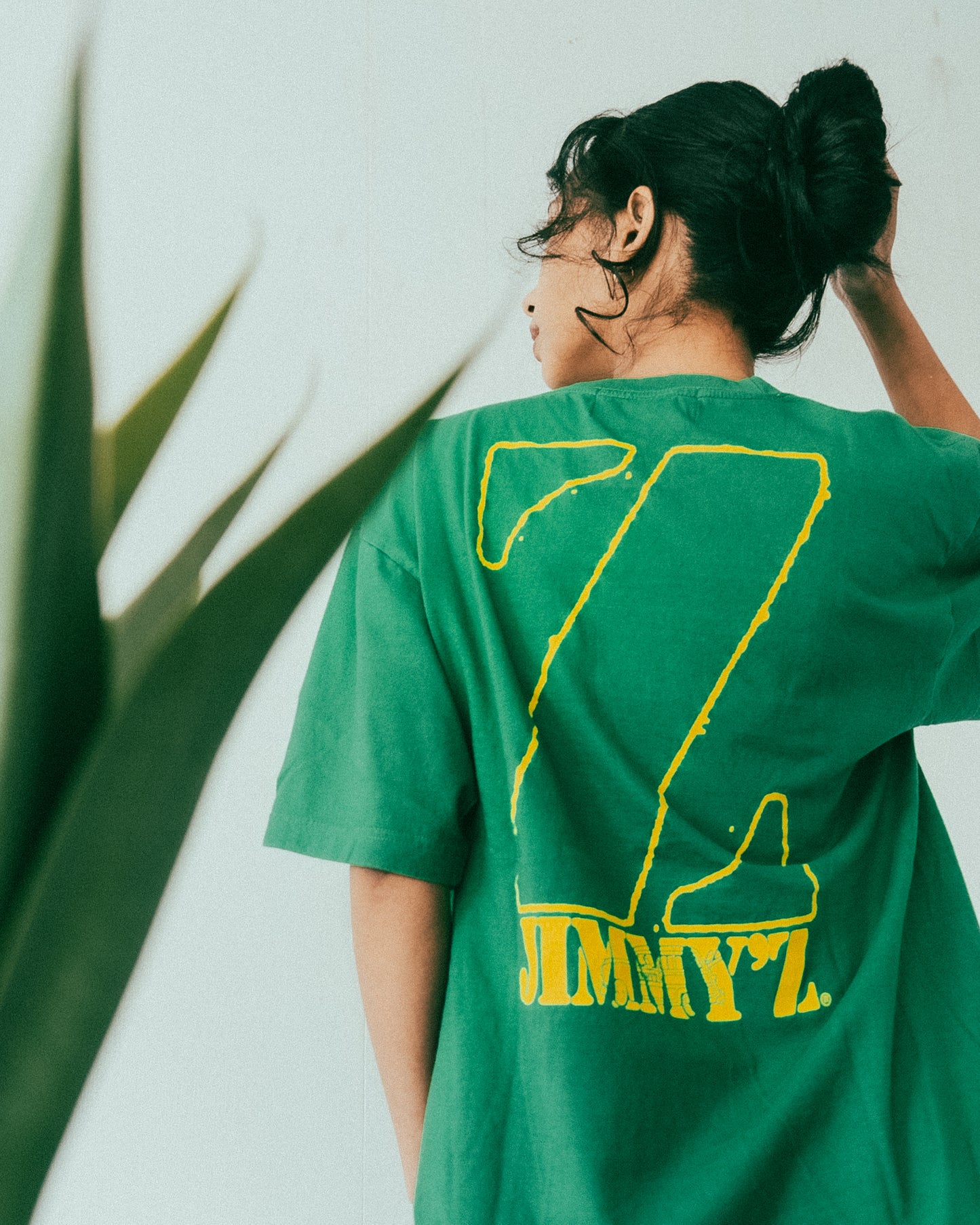 JIMMY'Z Logo TEE Green