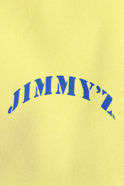 JIMMY'Z Back Print Pants Yellow