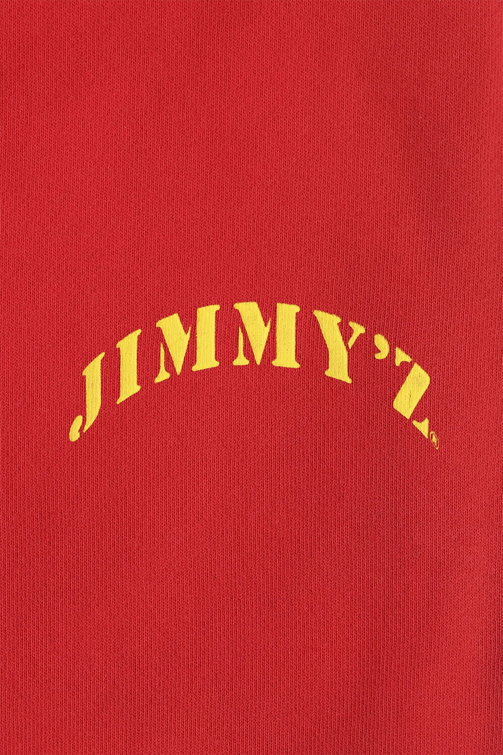 JIMMY'Z Back Print Pants Red