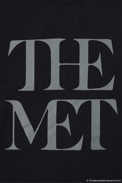 The Met Front Logo LongTee BLACK