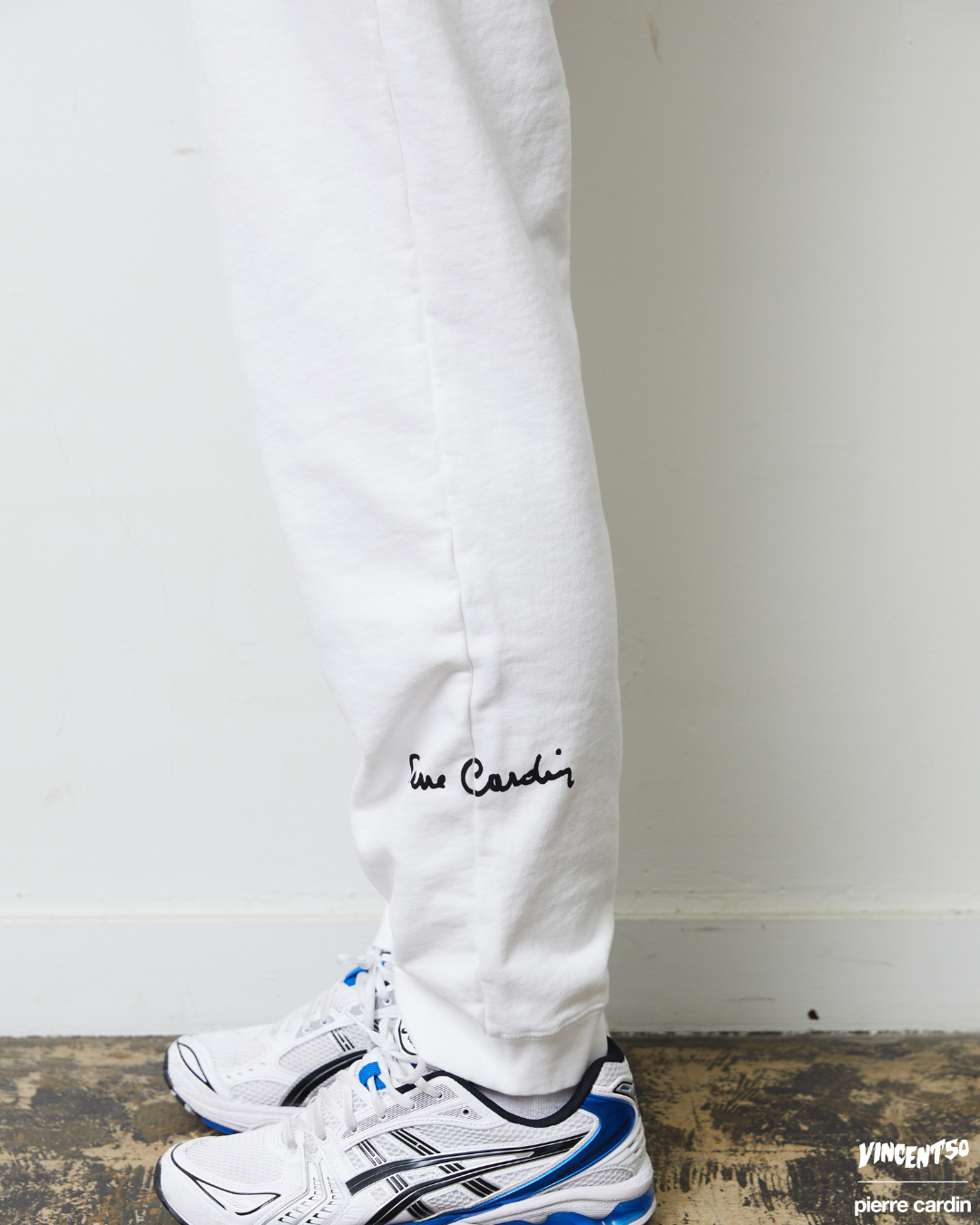 Pierre SWEAT PANTS WHITE