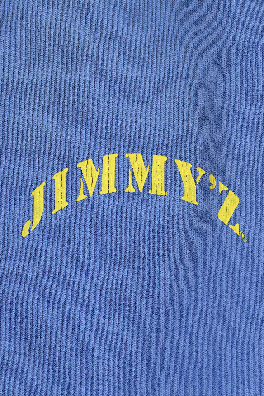 JIMMY'Z Back Print Pants Blue