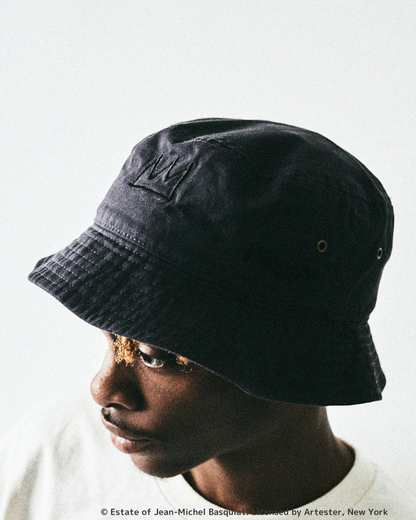 Basquiat Bucket Hat Gray