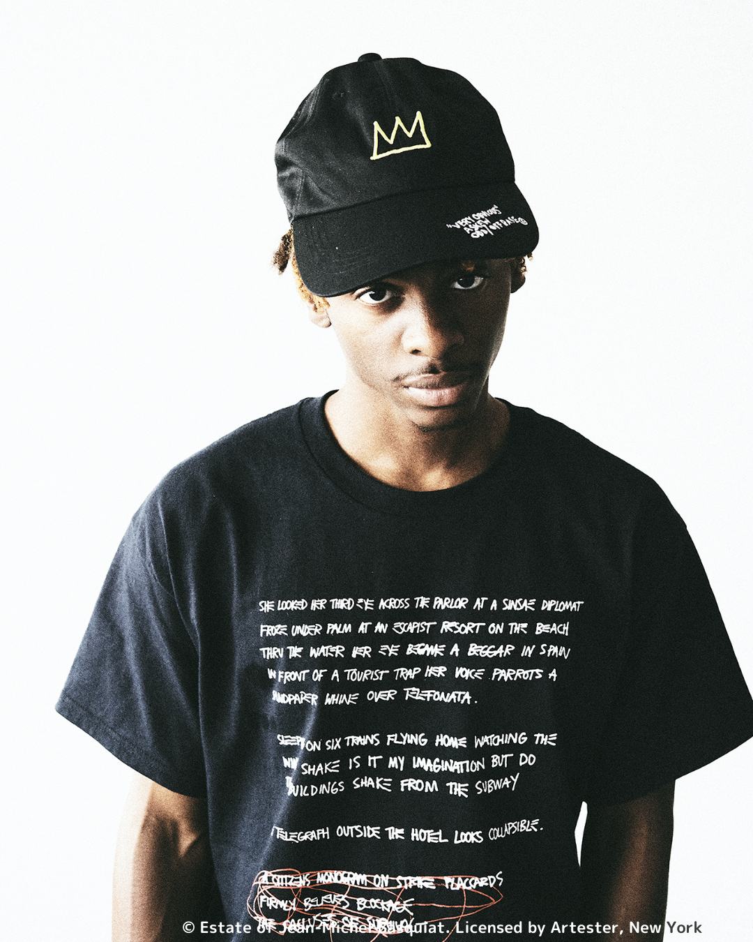 Basquiat Cap Gray