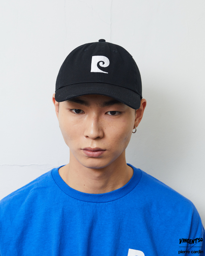 Pierre P LOGO CAP BLACK