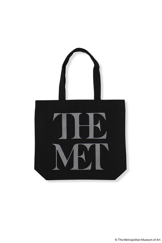 The Met  Logo Totebag BLACK