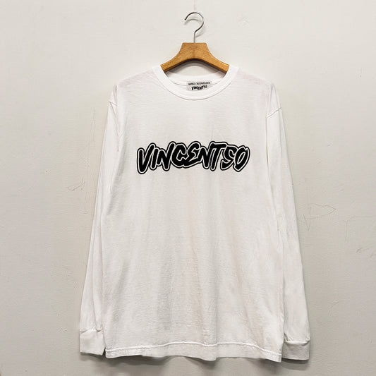 [予約販売商品]VINCENT50 Original Long Tee#2  WHITE