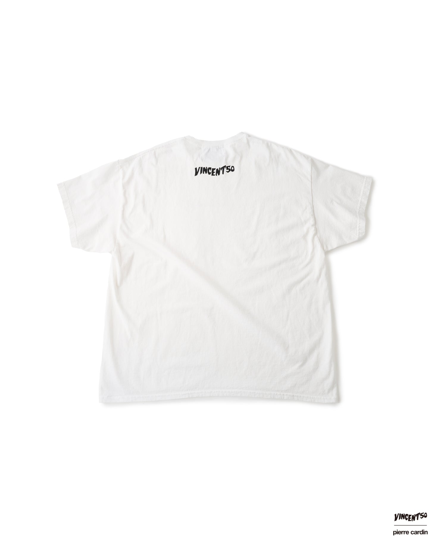 Pierre FRONT CursiveLogo TEE WHITE