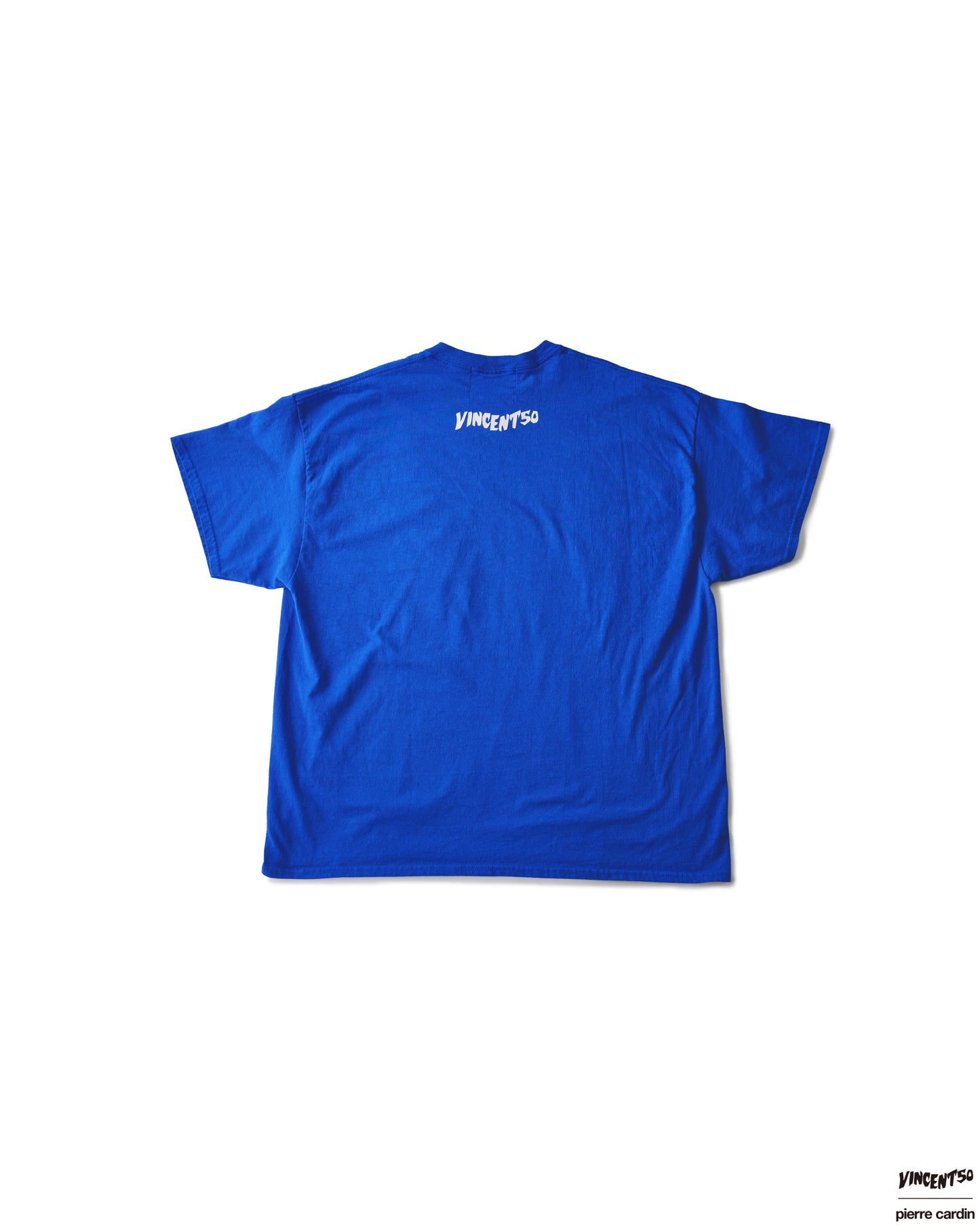 Pierre FRONT CursiveLogo TEE BLUE