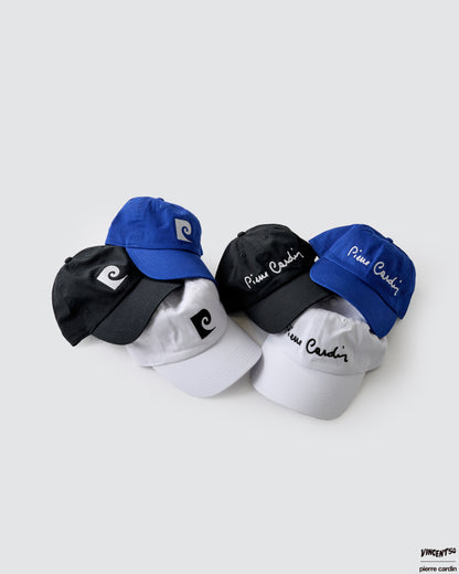 Pierre P LOGO CAP BLACK