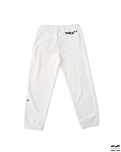 Pierre SWEAT PANTS WHITE