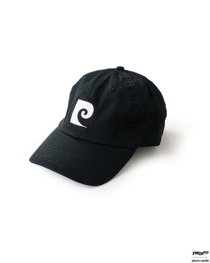 Pierre P LOGO CAP BLACK