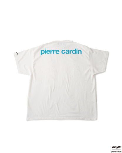 Pierre BACK LOGO TEE WHITE