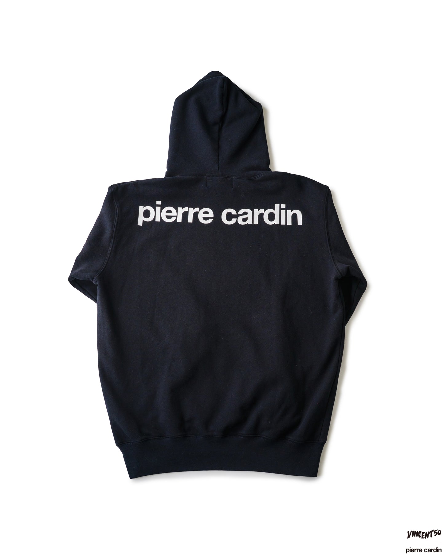 Pierre BACK LOGO HOODIE BLACK