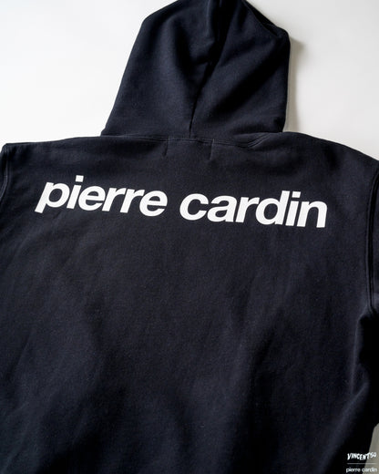 Pierre BACK LOGO HOODIE BLACK