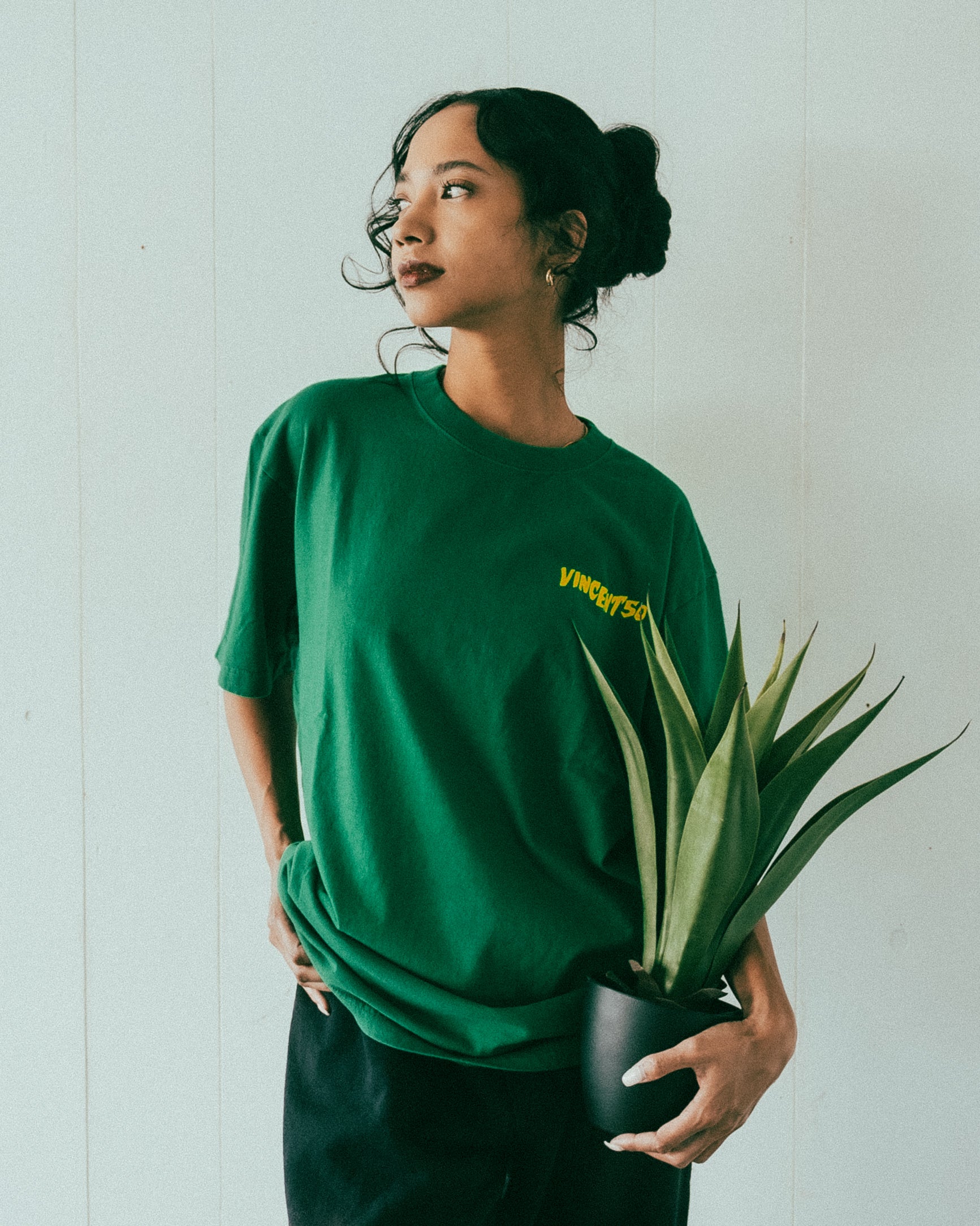 JIMMY'Z Logo TEE Green